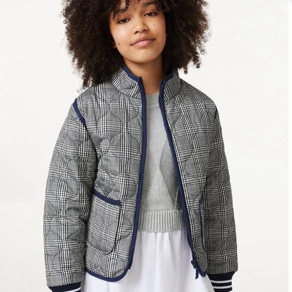 Free Assembly Girls Lightweight Quilted Jacket Size XXL (18) - Picture 1 of 9